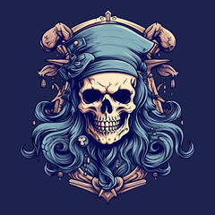 Vector skull