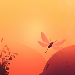 butterfly on a flower made by midjeorney