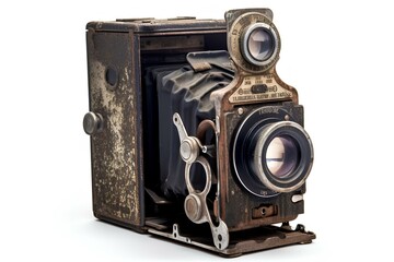 old photo camera made by midjeorney