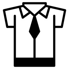The Black Shirt Icon Symbol is Perfect as an Additional Element to your Design
