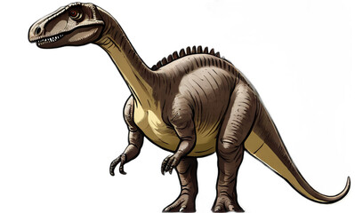  Cartoon Illustrated Raptor Dinosaur Transparent Background