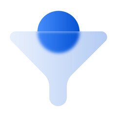 Filter Glassmorphism UI Icon Sign and Symbol Design Illustrator Png Svg	