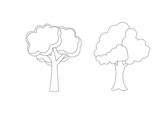 sketch of a tree