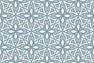 Seamless abstract geometric shape pattern