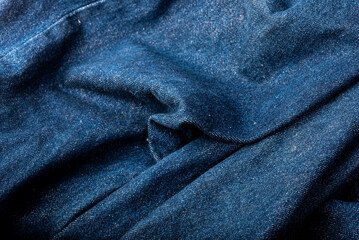 Naklejka premium Denim pattern, background image, photo with soft cotton pattern.