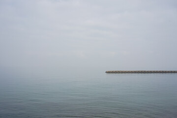 Fototapeta premium pier on the sea