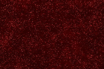 Red galaxy space background. Glowing stars in space. Night sky with stars. Christmas, New Year, Valentine and all celebration background concepts.