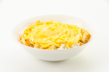 ふわふわ玉子のせ麻婆丼