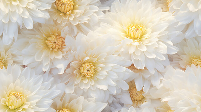 soft pastel delicate chrysanthemum flowers softcolor abstract background femininity tenderness cosmetics fragrance