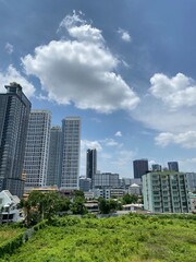 Obraz premium The view from my bedroom in Bangkok.
