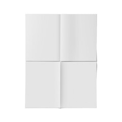 Blank white newspapers for your project.