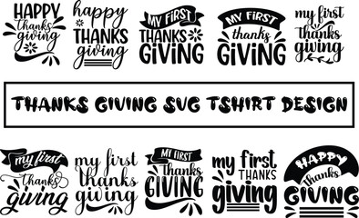 Thanksgiving SVG And T-shirt Design Bundle, Thanksgiving SVG Quotes Design t shirt Bundle, Vector EPS Editable Files, can you download this Design Bundle..
