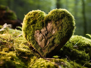 heart of moss