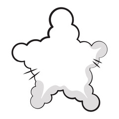 vector speech bubble vector in halftone style