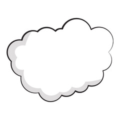 vector speech bubble vector in halftone style