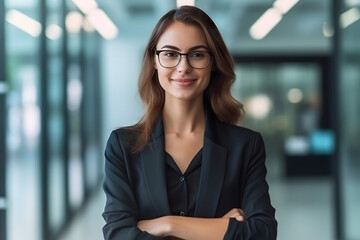 portrait of a confident businesswoman