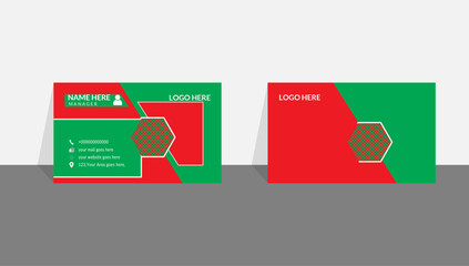 Modern Creative And Clean Business Card Design Template, Visiting Card, double sided business card design template, Corporate Business Card Layout, Set of modern business card print , business card.