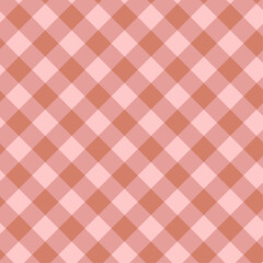Vector abstract seamless pattern of checkered pink and white simple design