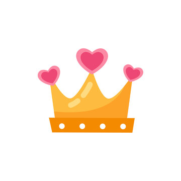 Pink Tilted Tiara And Number 24 Clip Art at  - vector