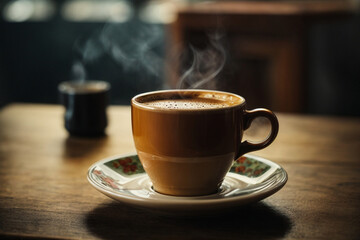 Fototapeta na wymiar PhotoReal_a_cup_of_coffee_7 