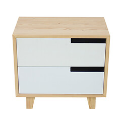 Wooden cabinet isolated on white background. Interior design Inspiration. Furniture modern inspiration. Home living. Wooden Wardrobe inspiration.