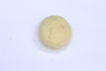 Bakpao filled with green beans, Bakpao is a traditional Chinese food