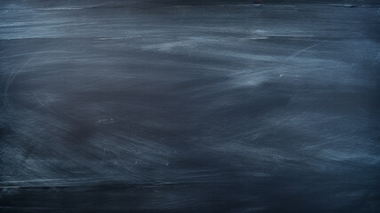 Fototapeta premium background blackboard , empty blank dark blue indigo, back to school with a copy of the space chalk board