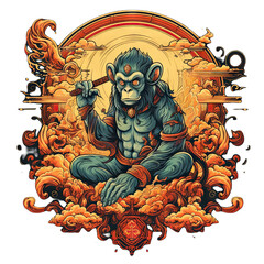  Monkey style
Discover the untamed beauty of the animal kingdom through this AI-generated monkey masterpiece.