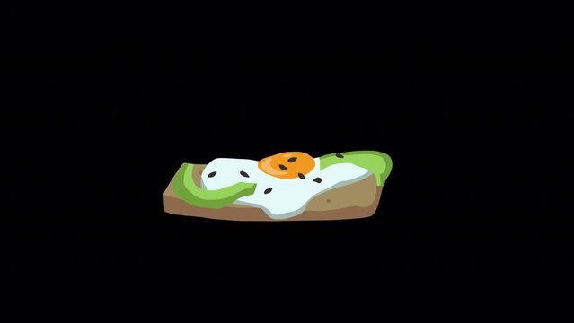 Cartoon Food Sticker Animations Motion Graphics Pack is a colorful collection of hand-drawn cartoon food animations. Best for your food blog, social media content, food ads, cafes, restaurants and mor