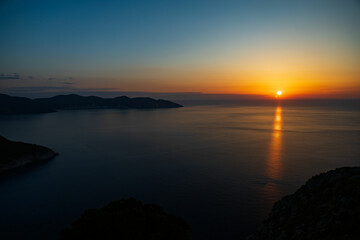 Wunderschöner Sonnenuntergang