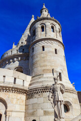 Old fisherman bastion in Budapest, Hungary