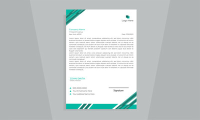 Official minimal creative abstract professional, Elegant letterhead template design in a minimalist style creative abstract professional informative newsletter magazine poster brochure design