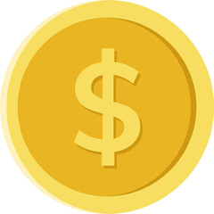 golden dollar sign