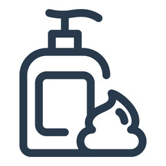 Skincare and hydration vector icon