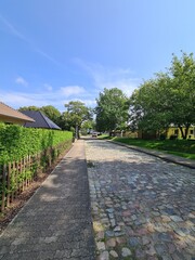 Nebenstrasse in Niepars