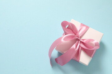 gift box with ribbon