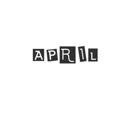 Name Month Vintage Style 
