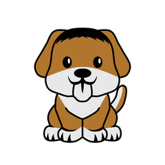 Puppy Vector Illustration 