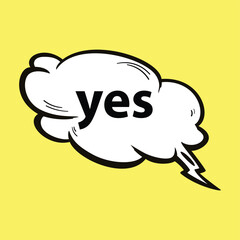 Bubble chat art vector design.