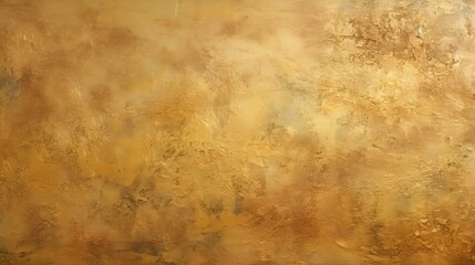 Close Up of a plaster Wall in golden Colors. Antique Background
