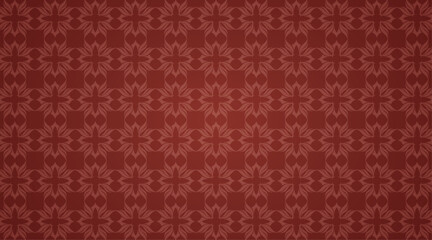 pattern background, floral vintage, vector design