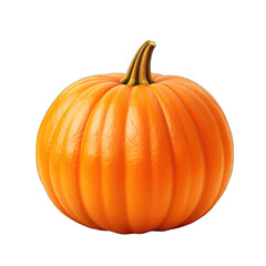 Obraz premium Halloween pumpkin isolated on white transparent background, png, 3d