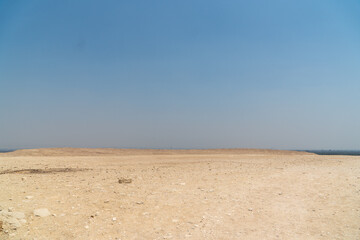 Fototapeta na wymiar Sakkara in the Egyptian desert