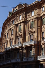 Classic architecture in Rome, Italy