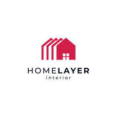 house for painting and home decor logo design