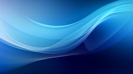 Fototapeta premium Background of a mesmerizing blue abstract background with elegant wavy lines