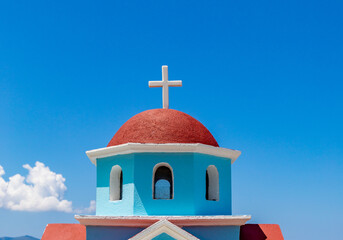 Kefalonia Ionische Inseln Wegrand Kapelle Miniaturkapelle, orthodoxe Kirche