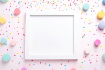 Mockup photo frames, Empty abstract shape framing for your design. template for picture, painting, poster, lettering or photo gallery