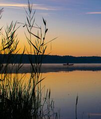 Wschód słońca na Chechłem