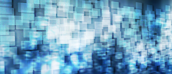  Abstract blur background of business office 